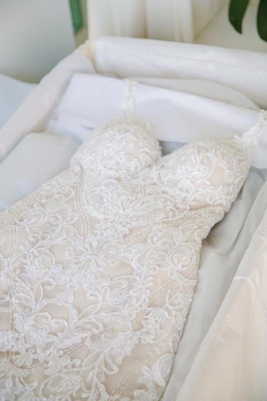 Wedding dress cleaning outlet and preservation