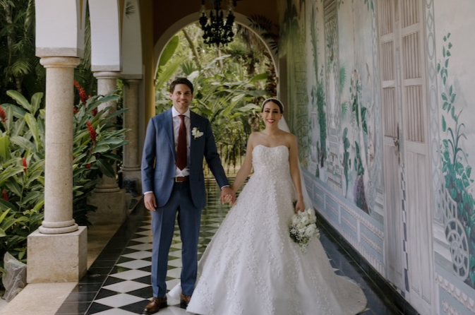 Blue Willow by Anne Barge Gown Preservation – Pamela & Thomas